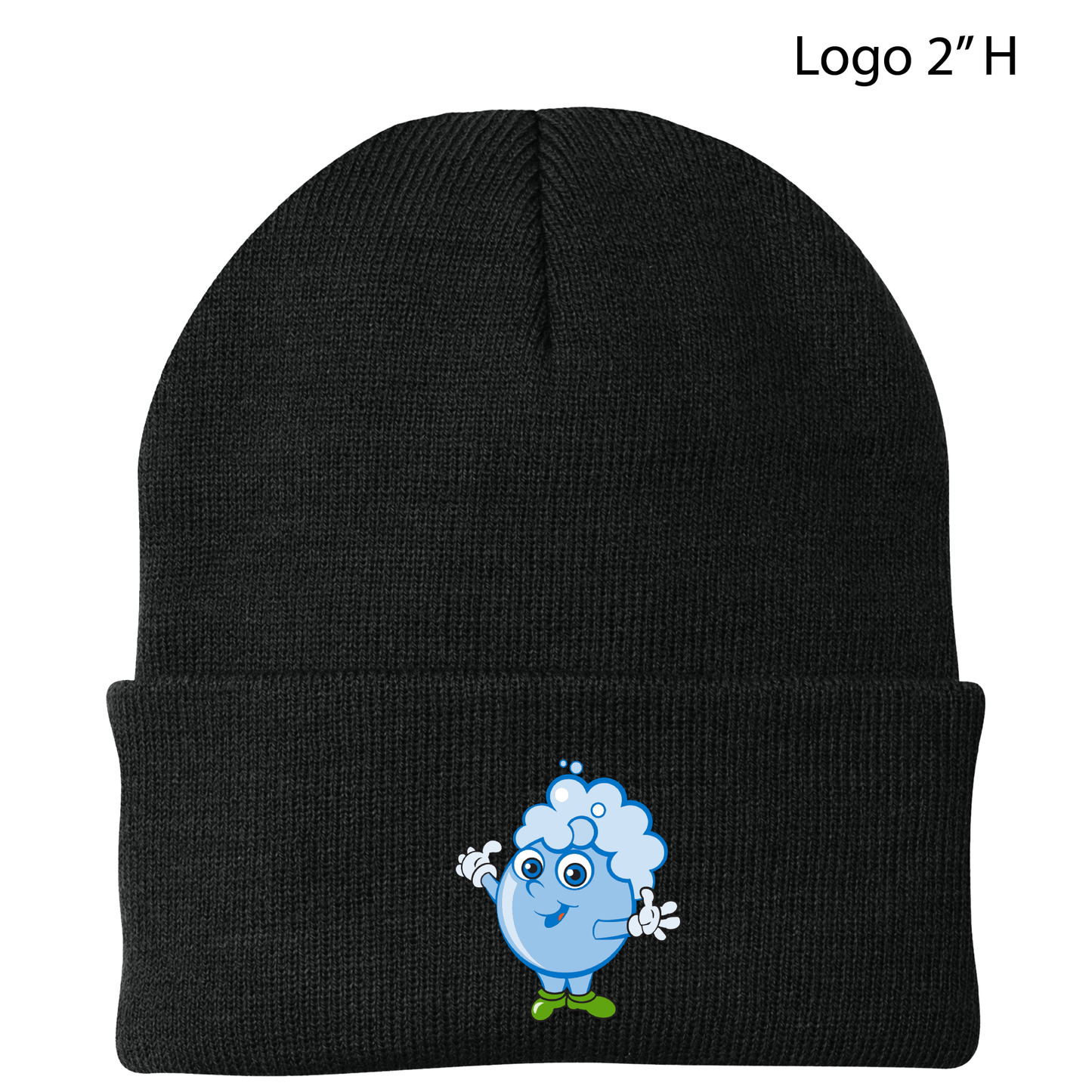 Port Authority® Knit Cap CP90 - EMB Black