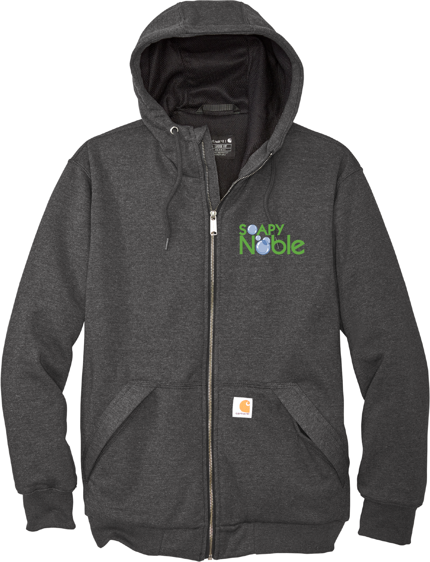 Carhartt® Midweight Thermal-Lined Full-Zip Sweatshirt CT104078 Embroidery