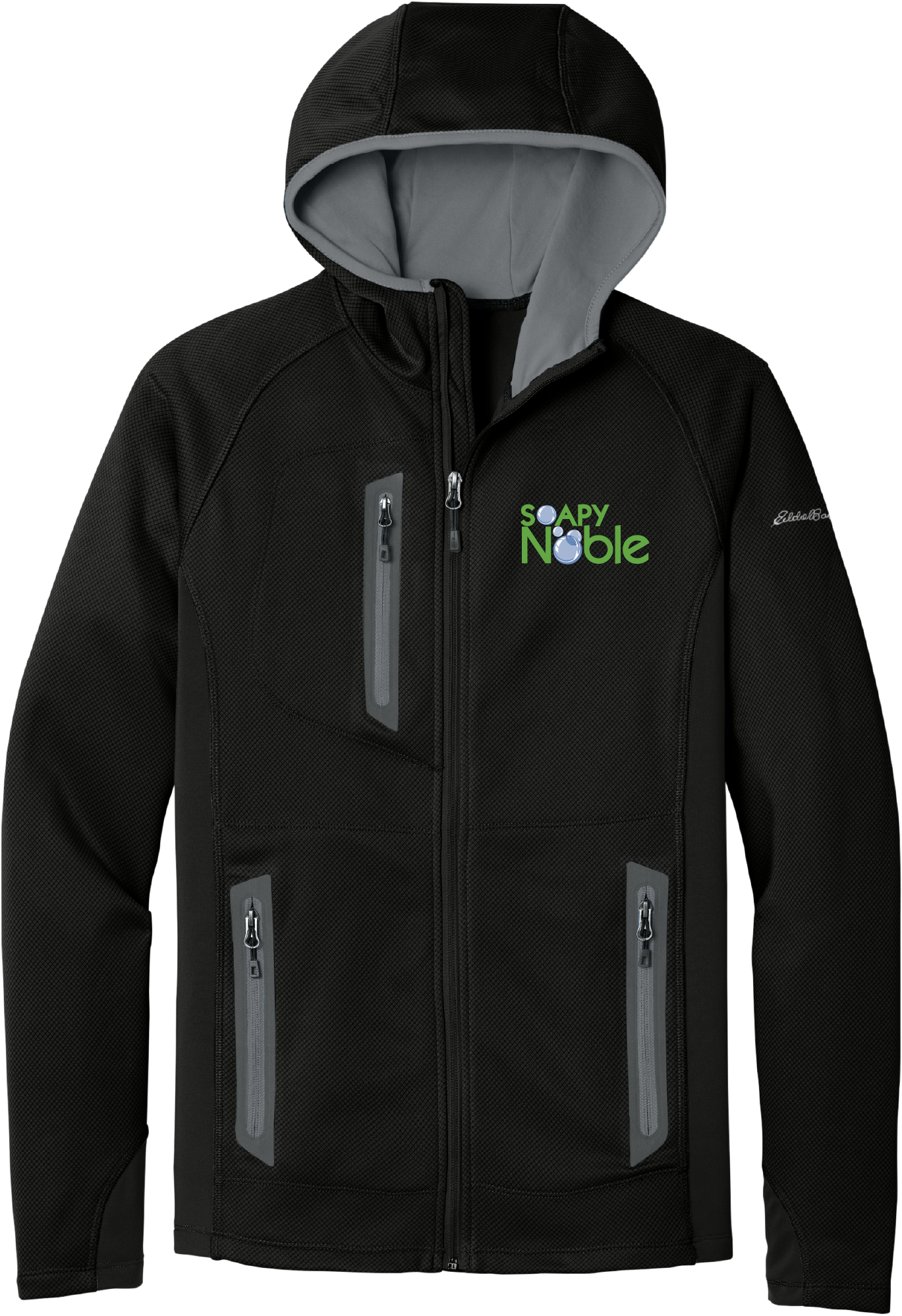 Eddie Bauer® Sport Hooded Full-Zip Fleece Jacket EB244 Embroidery