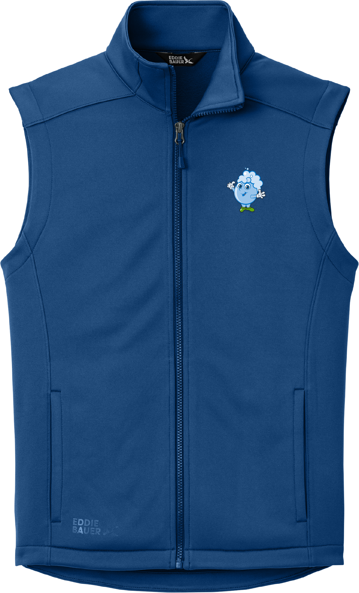 Eddie Bauer® Smooth Mid Layer Fleece Vest EB2560 Embroidery