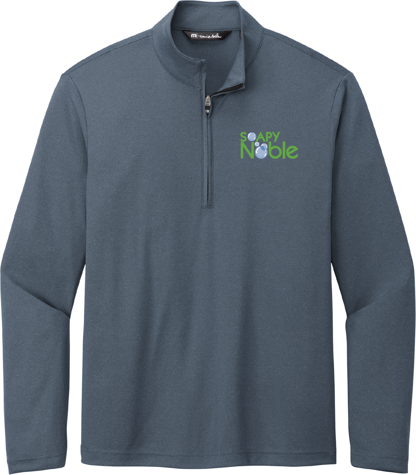TravisMathew Coto Performance 1/4-Zip TM1MY397 Embroidery